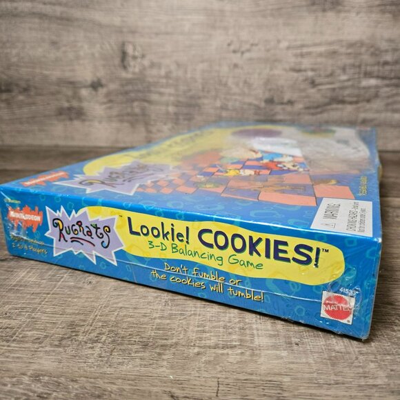 Vintage 1998 Nickelodeon Rugrats Lookie! Cookies! 3-D Balancing Game *BOX DAMAGE - Picture 9 of 10